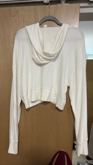 Forever 21 Zip-Up Hoodie Cropped thumbnail 2