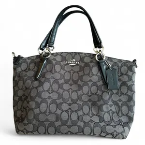 Coach Small Kelsey Satchel In Signature Jacquard thumbnail 2