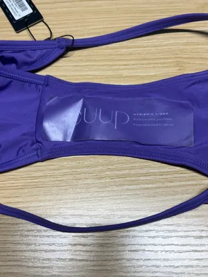 CUUP The String Bikini Swim Bottom Ultraviolet Purple NWT Size XL thumbnail 6