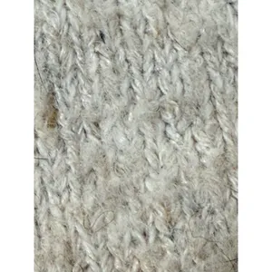 ASTR Cream Long Sleeve‎ Fuzzy Boucle Wool Blend Faux Wrap Sweater Boho Size XL thumbnail 8