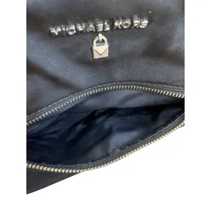 Michael Kors womens black canvas handbag tote SKU 7990 thumbnail 3