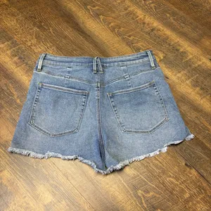 Good American Cut Off Blue Denim Jean Shorts Womens 12/31 High Rise Stretch thumbnail 6