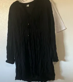FINAL MARKDOWN Old navy boho lined mini dress large thumbnail 1