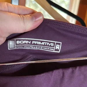 Born Primitive DOUBLE TAKE BOOTY SHORT w/ Side Pockets Size Medium Purple thumbnail 4