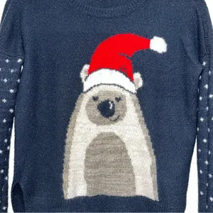 Abercrombie & Fitch Christmas Sloth Sweater thumbnail 10