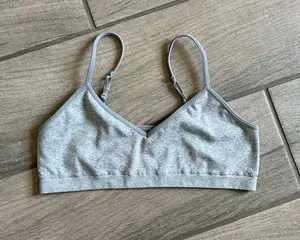 Light Gray Seamless Bralette – Women’s Intimates Size XS thumbnail 1