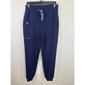 FIGS Zamora High‎ Waisted Jogger Scrub Pants Navy Blue XS NWT thumbnail 2