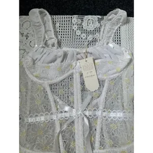 For Love & Lemons x Victoria's Secret Brulee Daisy Bustier Dress thumbnail 3