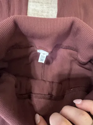 OFFLINE By Aerie Ribbed Pocket Foldover Flare Legging size xs thumbnail 4