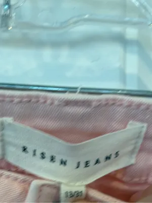 Risen pale pink jeans size 13/31 thumbnail 5