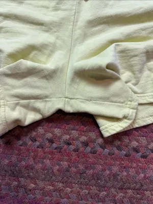Frankie's Bikinis neon Yellow Drawstring cotton lounge high rise Shorts thumbnail 5
