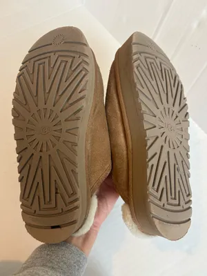 UGG DISCOQUETTE SLIDE SLIPPER CHESTNUT SIZE 6 thumbnail 6