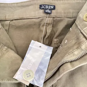 J.Crew Womens Olive Green‎ Wide Leg Utility Patch Pocket Chino Pants Size 28 NWT thumbnail 7