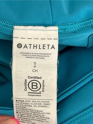 Athleta Ace tennis skirt teal pickleball skort small thumbnail 10