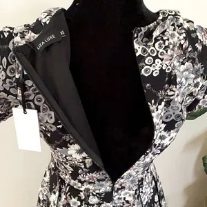 LIZA LUXE dress -floral w/Peter Pan collar thumbnail 7