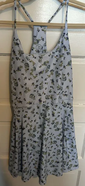 Sage workout dress thumbnail 1