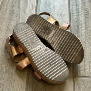 Top moda metallic sandals thumbnail 5