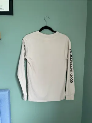 Petals and Peacocks Good Intentions Bad Decisions Long Sleeve T Shirt Tee Small thumbnail 6