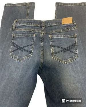 Ladies Aeropostale Size 2 Regular Denim Jeans Bootcut Inseam 31 thumbnail 1