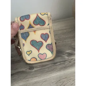 Dooney Bourke Vintage Mini Phone Pouch Flap Wristlet Wallet thumbnail 12