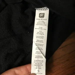 Fabletics sweatshirt hoodie jacket Black S used thumbnail 4