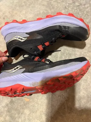 Saucony Women's Peregrine 13 Trail Running Shoe, Finesse Black thumbnail 5