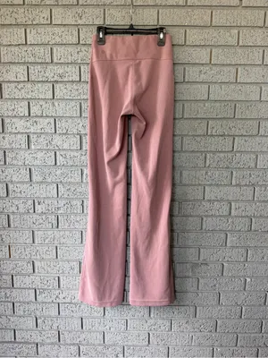 Lululemon Ribbed Softstreme Flared Pant *Regular Twilight Rose Pink Size 2 thumbnail 7