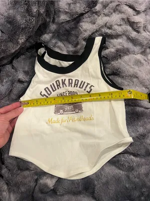 Women’s XS/SM White & Black Tank Top - Made for Petrolheads thumbnail 3