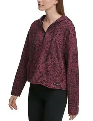 DKNY Snake Print Cropped Sweatshirt thumbnail 1