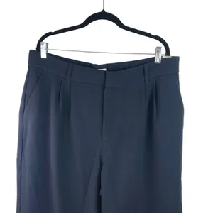 NEW Abercrombie & Fitch Women's Black High Waisted Trousers Dress Pants Size XL thumbnail 4