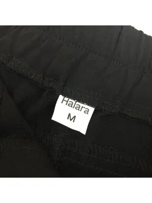 Halara Mid Rise Adjustable Waistband Pocket Casual Shorts Black M thumbnail 6