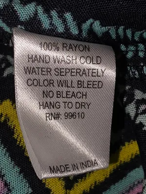 Tramp Sleeveless Blouse Size Large Black thumbnail 6