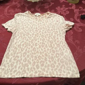 ALC leopard tee Tan thumbnail 1