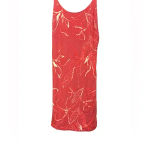 Free People Soft‎ Red Floral Slip Dress Lightweight Sz M thumbnail 5
