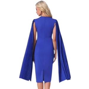 Metamorphosis Girl Women's Dress Size Large Blue Formal Wedding Cocktail Party thumbnail 9
