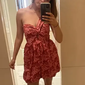 Likely Pink Paisley Bubble Hem Mini Dress SIZE 12 Cocktail Corset Designer $228 thumbnail 4