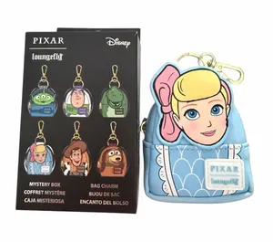 Loungefly Light Blue Pixar Mystery Box Backpack Bag Charm - BO PEEP thumbnail 1
