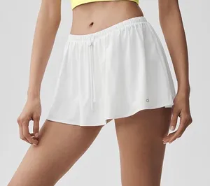 Alo Yoga Breezy Tennis Skirt White XS thumbnail 1