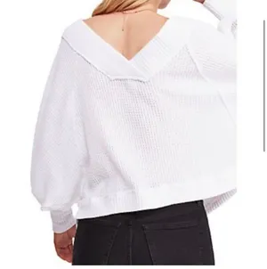 Free People Westend Thermal White Top Size Medium thumbnail 3