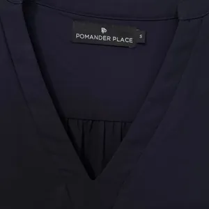 Tuckernuck Pomander Place Navy Poplin Kenzo Mini Dress Size Small thumbnail 3