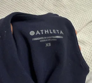 Athleta Navy Top thumbnail 3