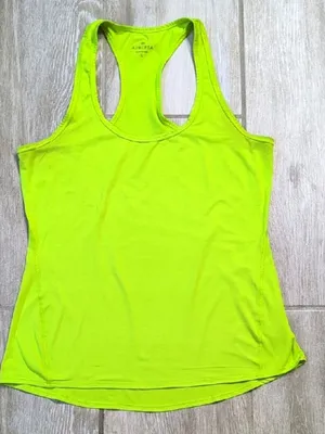 Athleta Chi Racerback Tank Top | Athleta Neon Tank Top | Athleta Chi Tank Top thumbnail 1