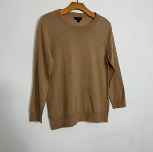 J.Crew Merino wool Tippi sweater Light Brown Lightweight NWT Women’s Medium thumbnail 3