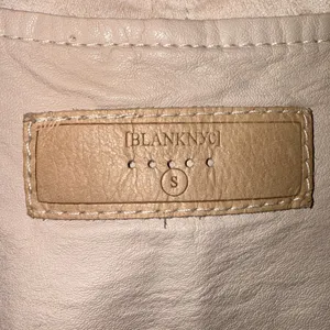 Blank NYC Soft Pink Vegan Leather/Suede Asymmetrical Zip Drape Moto Jacket thumbnail 11