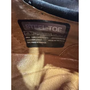 Ariat Steel Toe Leather Safety Work Clogs Slip On Black Women's 7.5B thumbnail 4
