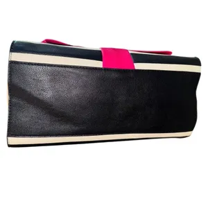 BETSEY JOHNSON Curtsy Stripe Structured Satchel BM19315 New with Tag MSRP $118 thumbnail 7