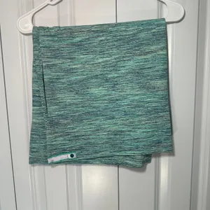 Lululemon Vinyasa Scarf‎ *Rulu Space Dye Camo Alberta Lake Fresh Teal Infinity thumbnail 4