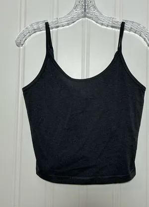 Everlane Perform Tank Top Cropped Grey size medium  thumbnail 1