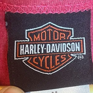 Harley Davidson Y2K Women’s Medium Red Tank Top. thumbnail 3