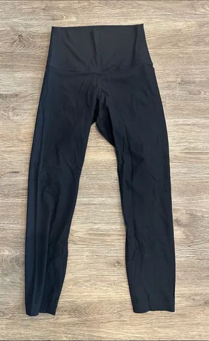 Lululemon Ribbed Align Leggings in Black thumbnail 1